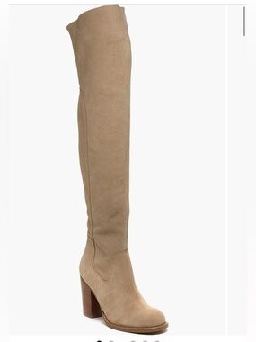 Kelsi Dagger Over-the-Knee Suede Boots - wide calf